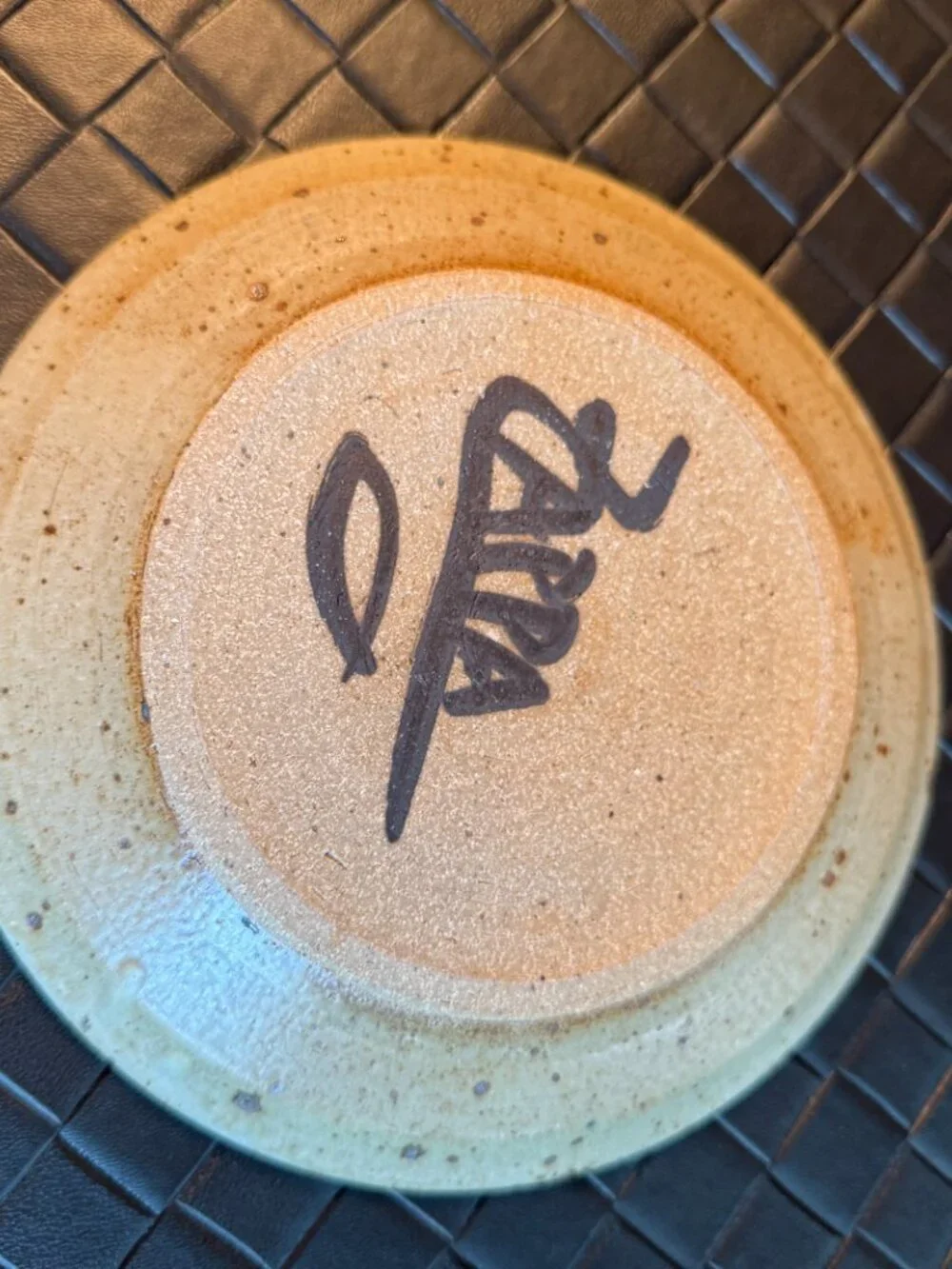 Zappa Pottery Bread & Butter Plate Handmade Stoneware 7 